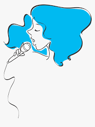 Singing Big Image Png Woman Girl Singing Clipart Transparent Png Kindpng