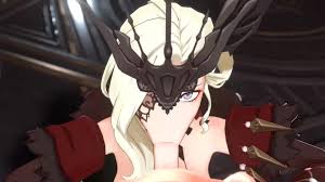 Die Schönheiten von Signora und Beidou teilen sich einen Schwanz in einem  Cartoon-Porno