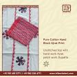 Pure Cotton Hand Block Ajrak Print Dupatta
