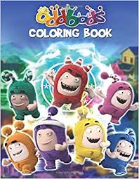 Coloring and connect the dots activity sheet. Amazon Com Oddbods Coloring Book Great Coloring Book Gift For Boys Girls Ages 3 8 9798649255776 Garcia Dannetta Books