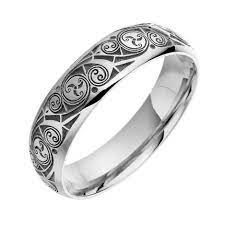 Book Of Kells Wedding Ring Made In Ireland Celtic Wedding Rings Vintage Engagement Rings Sapphire Wedding Rings