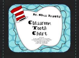 Dr Seuss Inspired Classroom Tooth Chart