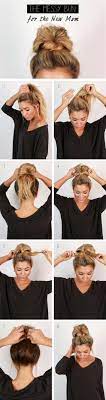 41 Diy Cool Easy Hairstyles That Real People Can Do At Home Medium Length Hair Styles Long Hair Styles Diy Hairstyles Easy