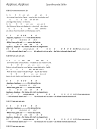 Was kann mir schon geschehn? Applaus Applaus Songtext Und Akkorde Gitarrenlieder Gitarren Songs Gitarre Lieder
