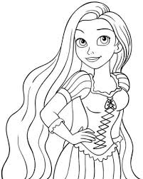 Printable Rapunzel Coloring Page Letscolorit Com Disney Princess Coloring Pages Tangled Coloring Pages Rapunzel Coloring Pages