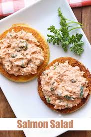 A Very Easy And Quick Recipe For Tasty Canned Salmon Salad I Make It Often For Lunch And Serve Canned Salmon Salad Salmon Salad Recipes Canned Salmon Recipes