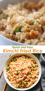 Kimchi Fried Rice Video Recipe Video Healthy Recipes Fried Rice Kimchi Fried Rice