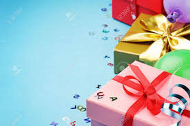 A unique and thoughtful gift, it works well for mother's day or father's day, too. Colorful Birthday Gift Boxes Over Blue Background Stock Photo Picture And Royalty Free Image Image 19620858