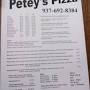 Petey's Pizzeria from m.yelp.com