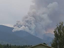 Bc wildfire service encourages the reduction of wildfire hazard from land clearing debris and has found the flexibility of the burn registration process useful to allow safe burning of large piles when weather is favourable. Fire Near Valemount Should Not Be A Worry Bc Wildfire Service My Prince George Now