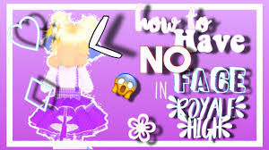 No face aesthetic me roblox aesthetic face on shirt roblox baby face collection roblox aesthetic roblox outfits. Old How To Have No Face In Royale High Youtube