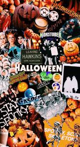 Get into the halloween spirit with a free fall or halloween aesthetic background. Halloween Collage Wallpapers Top Free Halloween Collage Backgrounds Wallpaperaccess