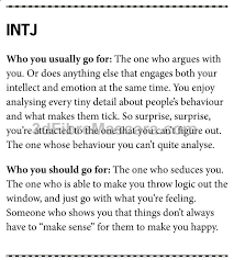 Looking Back At It I Always Go For The People I Can T Quite Understand Intj Personality Intj Intj And Infj