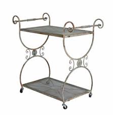 Dans le salon, chambre, cuisine, salle de bains et jusqu'au jardin. Chariot De Cuisine Shabby Chic Plateus Antique Style Ebay