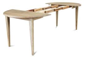 table ronde extensible en chene allonge et pieds fuseles salle a manger table ronde table ronde bois table ronde extensible