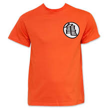 It is extremely small, yet has a gravity ten times stronger than earth's. Buy Dragon Ball Z Orange King Kai Goku Symbol Costume T Shirt