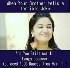 Top 29 happy birthday little sister quotes; It Happens Sometimes Sister Quotes Funny Siblings Funny Quotes Brother Sister Quotes Funny