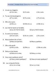 French Grammar Pronouns Y And En The Pie Contest French Grammar Grammar Teacher Manual