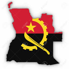 Germany is located in central europe. Angola Karte Umriss Mit Angolan Flagge Auf Weiss Mit Schatten 3d Abbildung Lizenzfreie Fotos Bilder Und Stock Fotografie Image 81368446