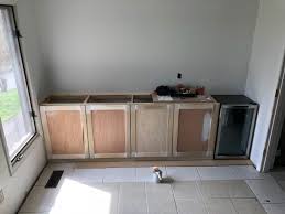 To calculate part sizes for a base cabinet that's wider or narrower than the one above, follow this formula: Diy Kitchen Cabinets For Under 200 A Beginner S Tutorial