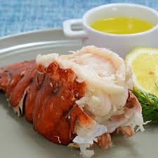 Insert a skewer lengthwise into lobster to keep it from curling while cooking. Lemon Butter Boiled Lobster Tails Recipe How To Boil Lobster