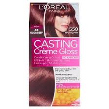 L Oreal Casting Creme Gloss Semi Permanent Hair Colour Mahogany 550 Semi Permanent Hair Dye Loreal Casting Creme Gloss Hair Color Mahogany