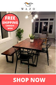 Canada Day Sale Extended By Demand Free Shipping Canada Wide Until July 21st In 2020 Furniture Live Edge Dining Table Home Decor