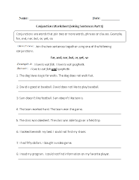 Conjunctions Joining Sentences Worksheet Conjunctions Worksheet Teaching Conjunctions Correlative Conjunctions