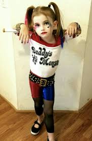 Birds Of Prey Harley Quinn Costume Kids Pin On Halloween Make Up