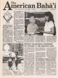 The American Bahá'í/Volume 18/Issue 9/Text