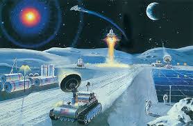 Vision Of The Future The Art Of Robert Mccall Pioneering The Space Frontier An Otherworldly Art Of Robert Mccall Space Art Retro Futurism Science Fiction Illustration