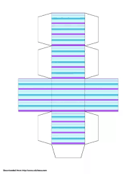 Once the whole thing is cut out, you will be able to fold and then secure the right places to form a cube. 3 Ways To Make A 3d Cube Wikihow