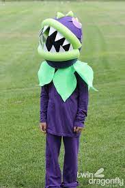 Plants Vs Zombies Chomper Costume Dragonfly Designs Zombie Halloween Costumes Zombie Costume Zombie Costume Diy