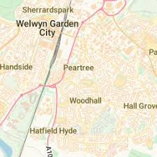 Information About The Al7 4st Postcode In The Settlement Of Welwyn Garden City