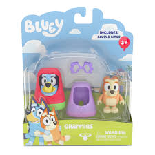 Principal production investment from bbc studios, australian. Bluey Grannies Bluey Bingo Season 2 Mini Figurines Pack Aussie Toys Online