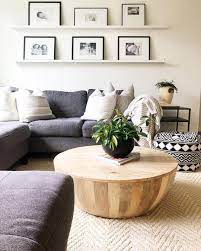 A Minimalist Black White Livingroom Lounge Room Styling Dark Grey Couch Living Room Living Room White