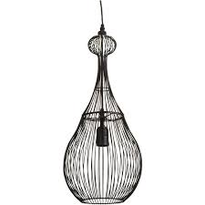 Une Bonne Idee Pour Metamorphoser Une Piece Luminaire Suspension Metal Metal Noir
