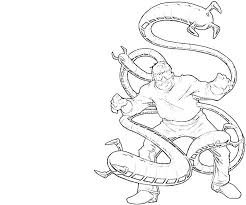 Your own doctor octopus coloring page printable coloring page. Dr Octopus Coloring Pages