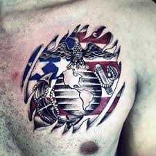 Lee ermey portrait done by former marine justin holcombe at helix tattoo lodge in maryland, have always been a staple of military culture. Top 91 Marines Tattoo Ideas 2021 Inspiration Guide