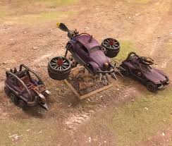 Gaslands Conversions Custom Hot Wheels Go Kart Frame Monster Trucks