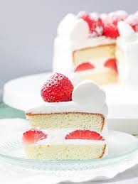 I make this rhubarb cake with cake mix and take it to church potlucks. Japanese Strawberry Shortcake Drive Me Hungry