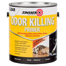 Dry and deodorize residual room urine smells with an ozone generator. Zinsser 1 Gal Odor Killing Interior Primer 2 Pack 305928 The Home Depot