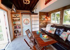 Vintage Retreat By Hill Country Tiny Houses Tiny Living Tiny House Interior Tiny House Appliances Tiny House Wood Stove
