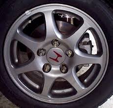So this is the 2nd to last video of the type r caliper swap. Honda Type R Center Caps