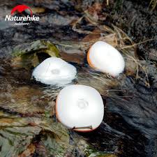 Naturehike Outdoor Tent Camping Lamp Led Magnet Camp Light Multi Functional Field Lights Emergency Lighting Camping Lights Leather Bag