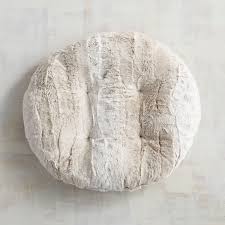 fuzzy faux fur snow leopard papasan stool cushion pier 1 imports dining room chair cushions chair leather chaise lounge chair