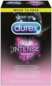 Durex intense gel, with desirex stimulant, is designed for more intense orgasms! Durex Intense Orgasmic Knurled Condom With Protrusions And Stimulation Gel Nominal Width 56 Mm 16 Pieces Vmd Parfumerie Drogerie