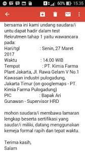 Lowongan kerja bumn pt antam.dilokasi pabrik, tambang, perumahan, pengapalan dan seluruh area perusahaan. Pt Kimia Farma Persero Tbk Plant Jakarta Pulogadung Random Email Loker