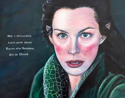 Lord of the Rings Argonath Painting