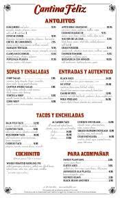 Art Of The Menu Cantina Feliz Menu Cover Design Fine Dining Menu Menu Design